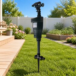 Animal Repellent Jet Spray with PIR Motion Sensor Garden Pest Deterrent Outdoor