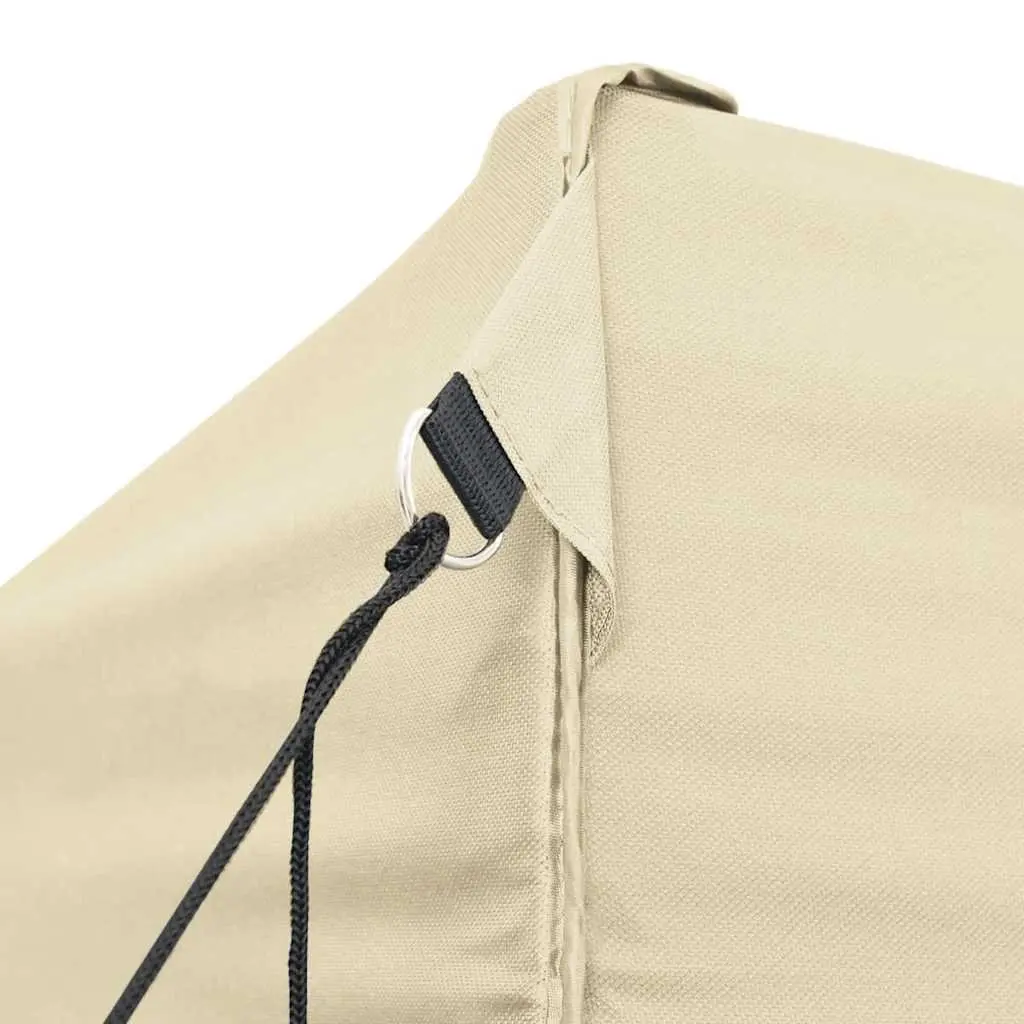 Foldable Pop-Up Tent White 3x4.5m Waterproof Garden Shelter