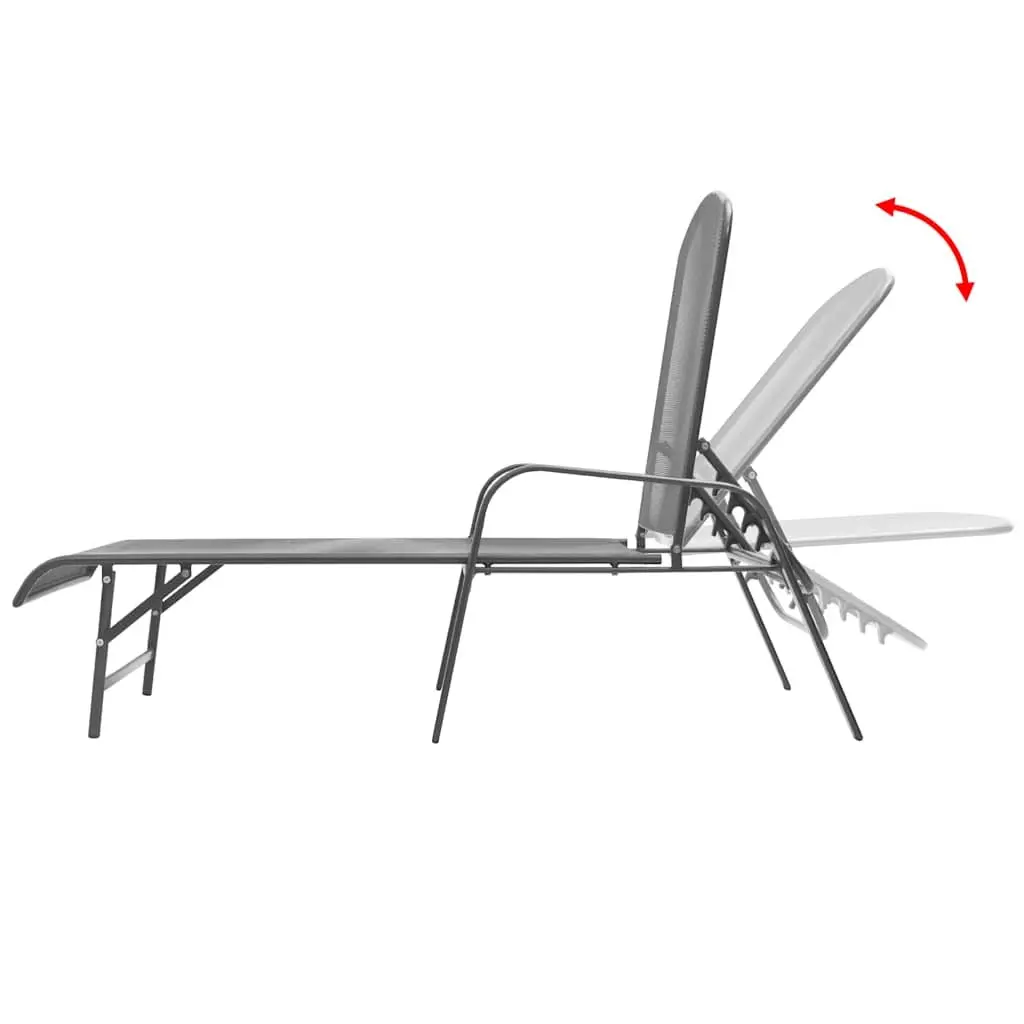 Sun Lounger Set with Table