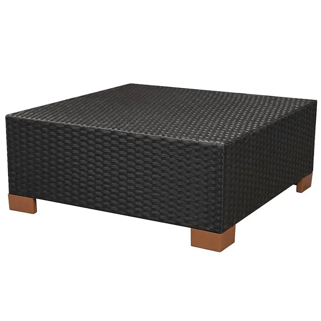Garden Lounge Set 10 Piece Outdoor Furniture Poly Rattan Sofa Dining Cushions