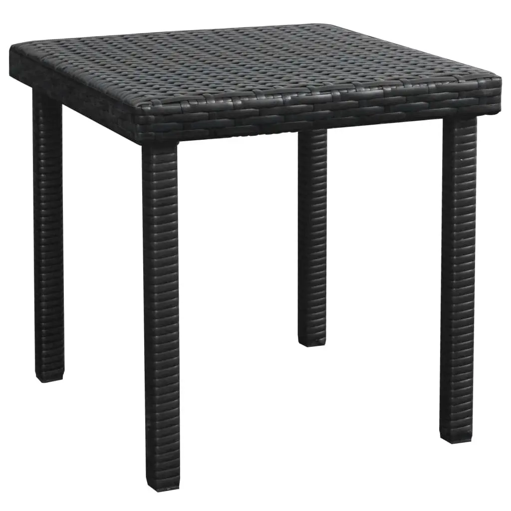 Sun Lounger with Cushion and Side Table Outdoor Garden Patio Recliner Furniture