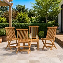 Folding Chairs Set of 4
