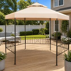 Hexagonal Garden Gazebo