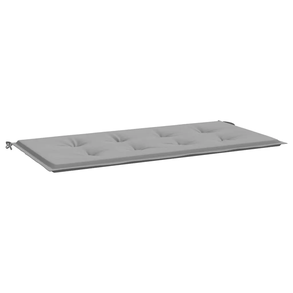 Garden Bench Cushion Grey 120x50x3 cm Oxford Fabric Outdoor Patio Seat Pad