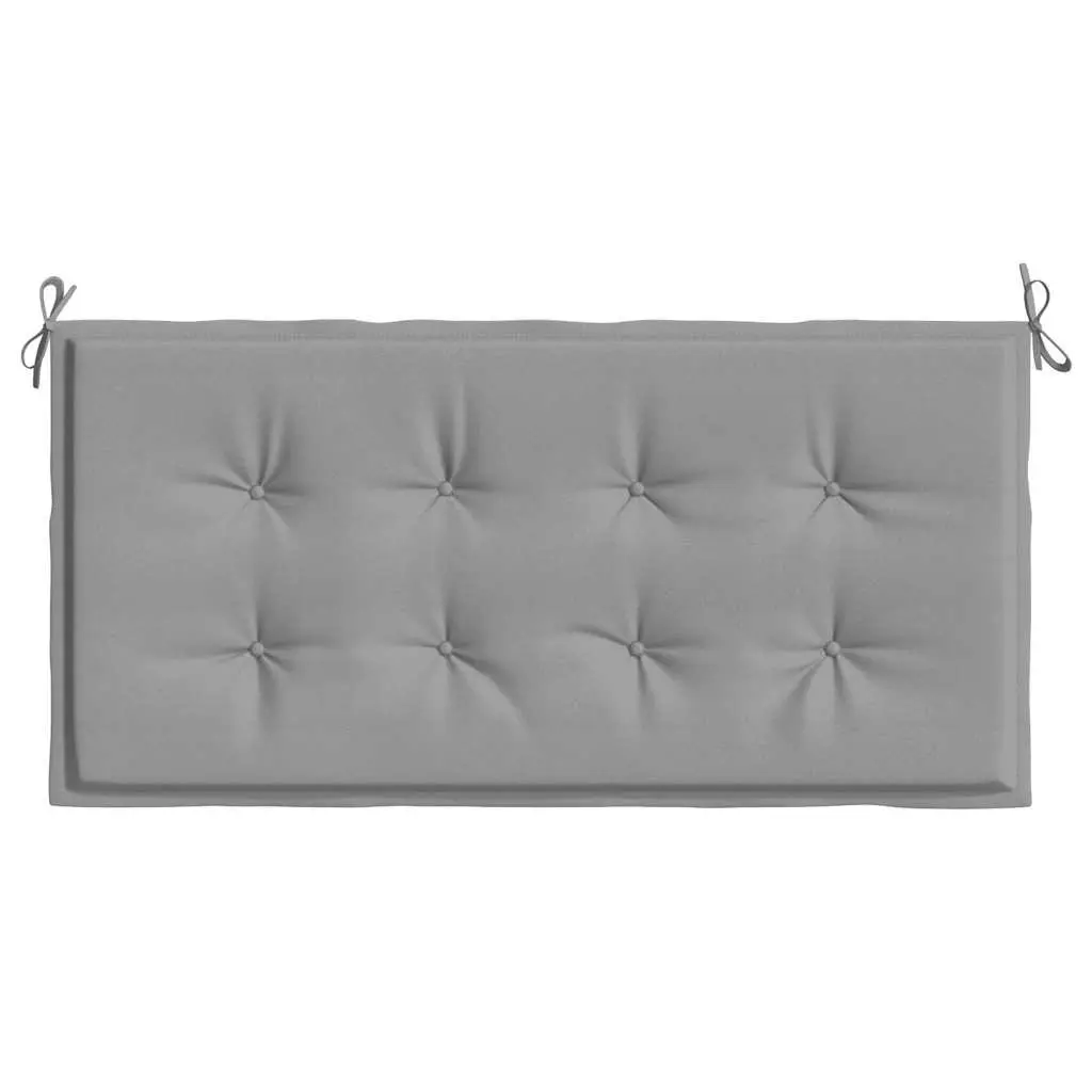 Garden Bench Cushion Grey 120x50x3 cm Oxford Fabric Outdoor Patio Seat Pad