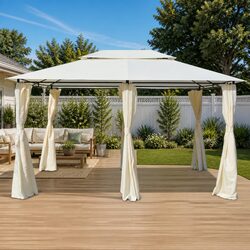 4x3m Garden Gazebo: Quick Setup and Comfort
