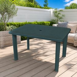 Weather-Resistant Garden Table - Lightweight and Stylish