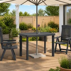 Compact and Elegant Garden Table for Outdoor Dining