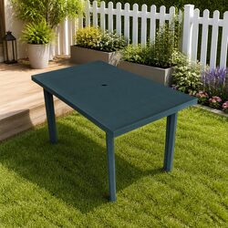Compact and Efficient Garden Dining Table