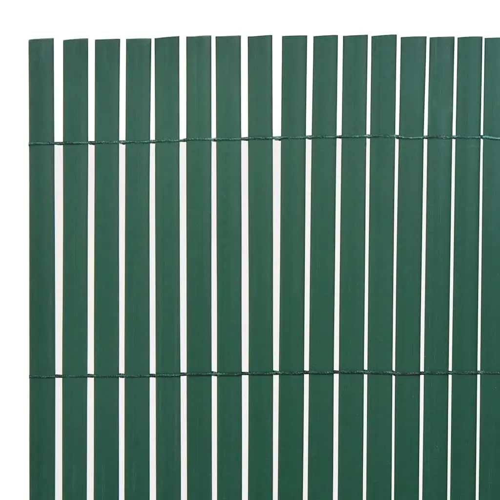 Garden Fence Panel Green 150 x 500 cm Outdoor Privacy Barrier PVC Enclosure