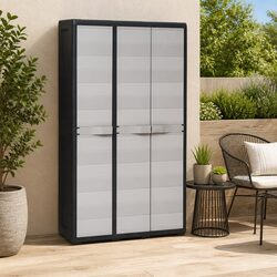 Garden Storage Cabinet with 4 Ventilated Shelves