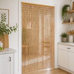 Bamboo Insect Door Curtain 100x200 cm for Home Entry