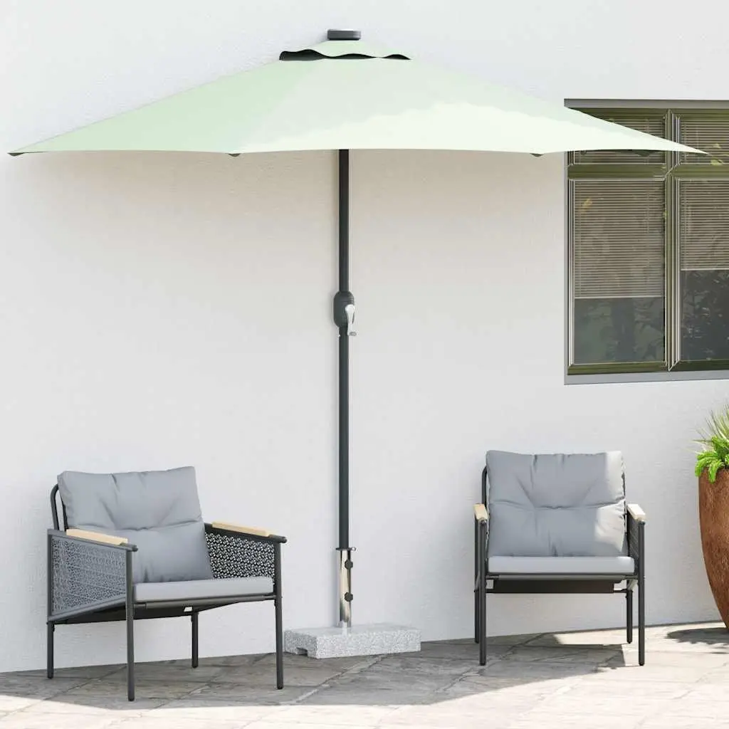 Granite Parasol Base Grey 25kg Heavy Duty Rectangular Outdoor Umbrella Stand