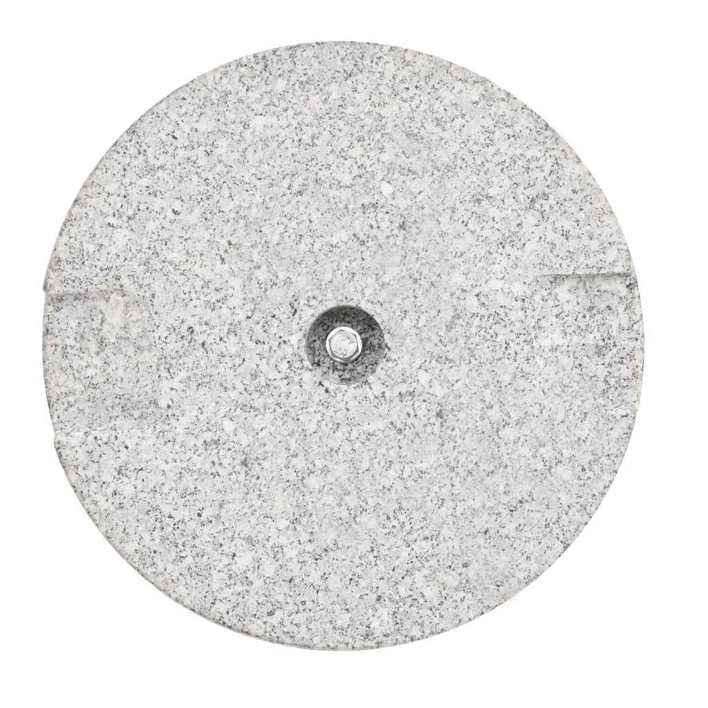 Granite Parasol Base Grey 20 kg Stable Outdoor Umbrella Holder