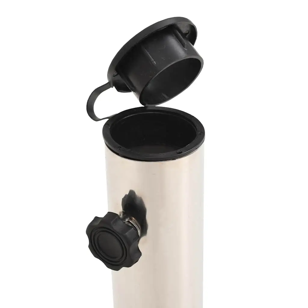 Granite Parasol Base Grey 20 kg Stable Outdoor Umbrella Holder