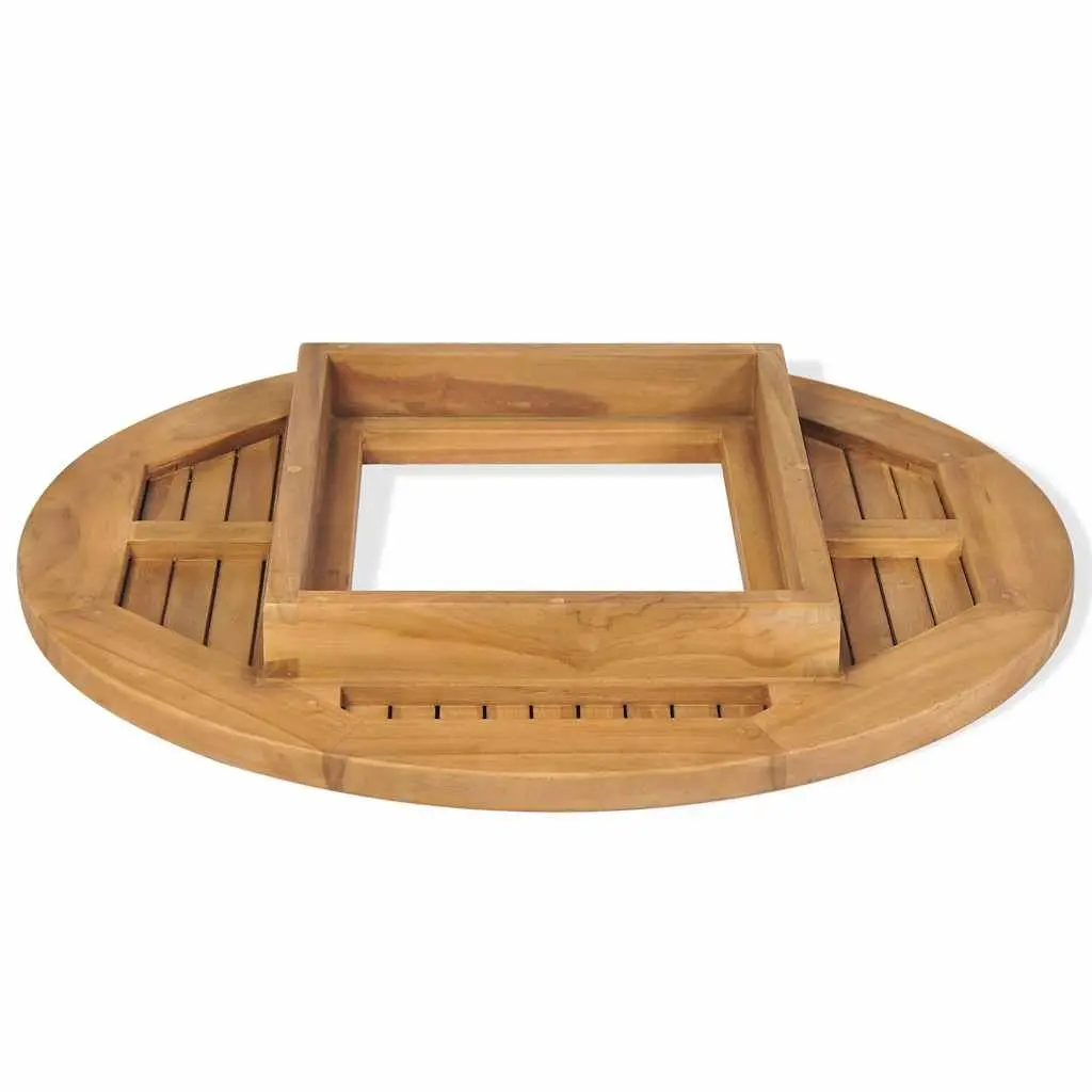 Beer Crate Tabletop Brown 70cm Portable Accessory for Outdoor Camping Party