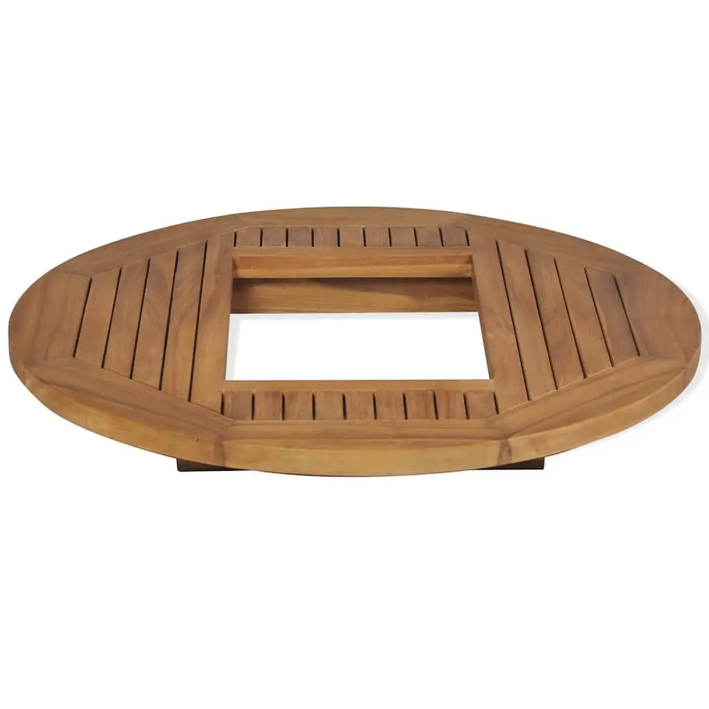 Beer Crate Tabletop Brown 70cm Portable Accessory for Outdoor Camping Party