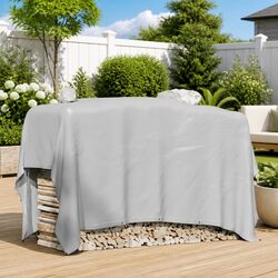 Concise 3x3m Heavy-Duty Waterproof Tarp in Grey