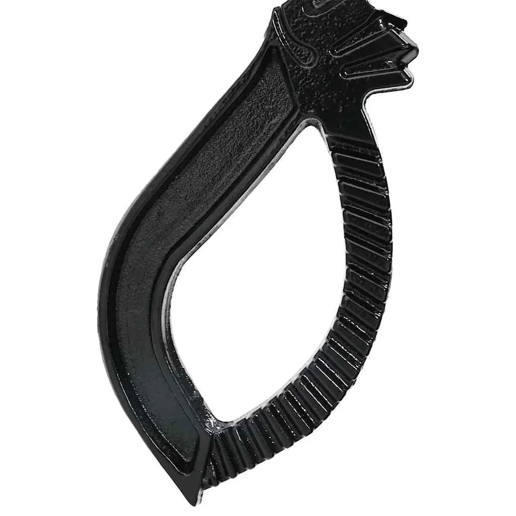 Hand Operated Garden Water Pump Black Cast Iron Manual Outdoor 38 mm Female Fitting