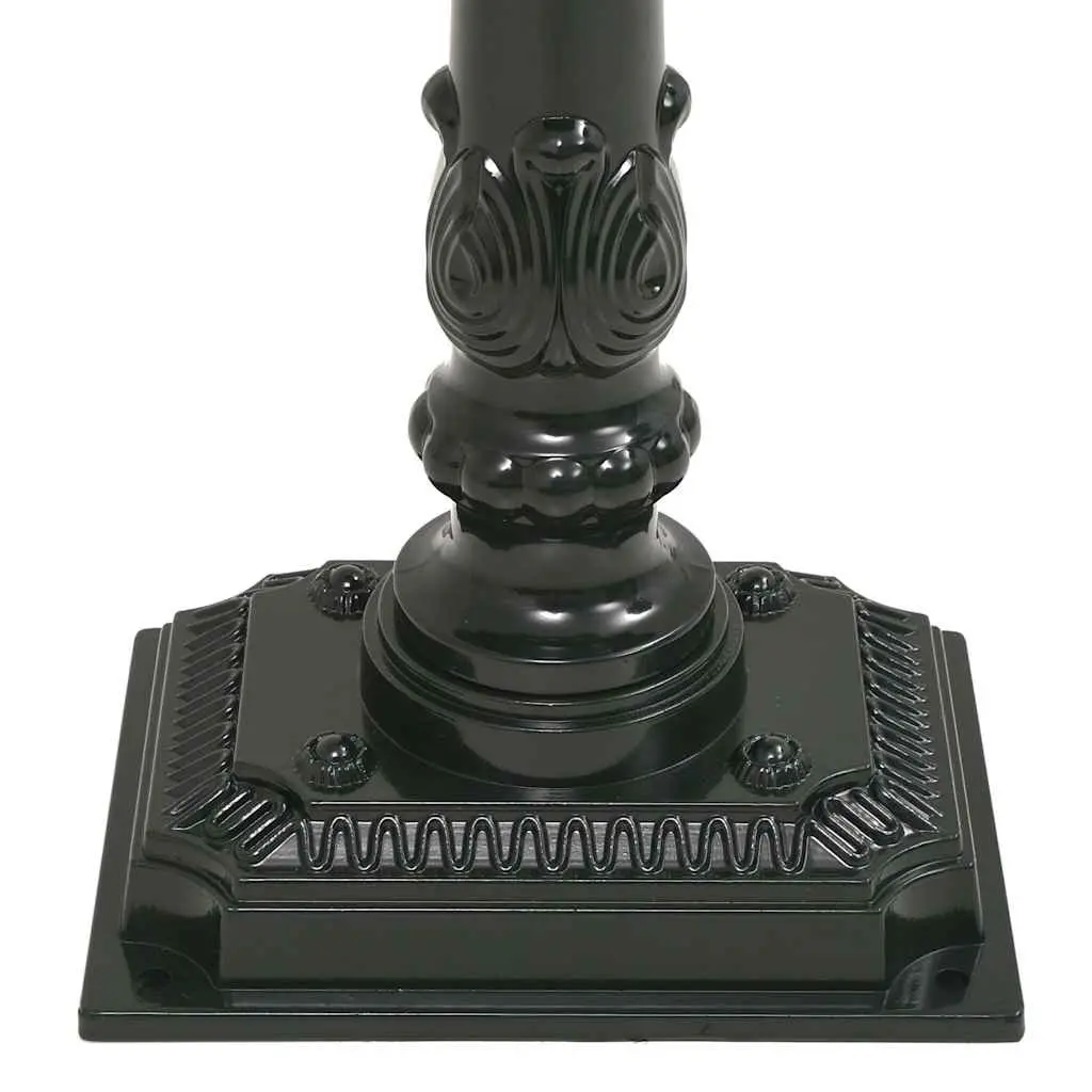Pedestal Letterbox Green Vintage Style Outdoor Decoration Lockable Door