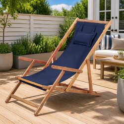 Compact and Durable Folding Beach Chair for Relaxation