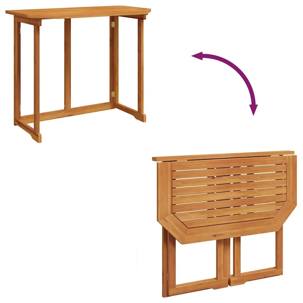 Solid Acacia Wood Bistro Table