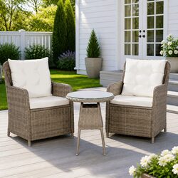 Compact 3 Piece Outdoor Bistro Set for Stylish Dining