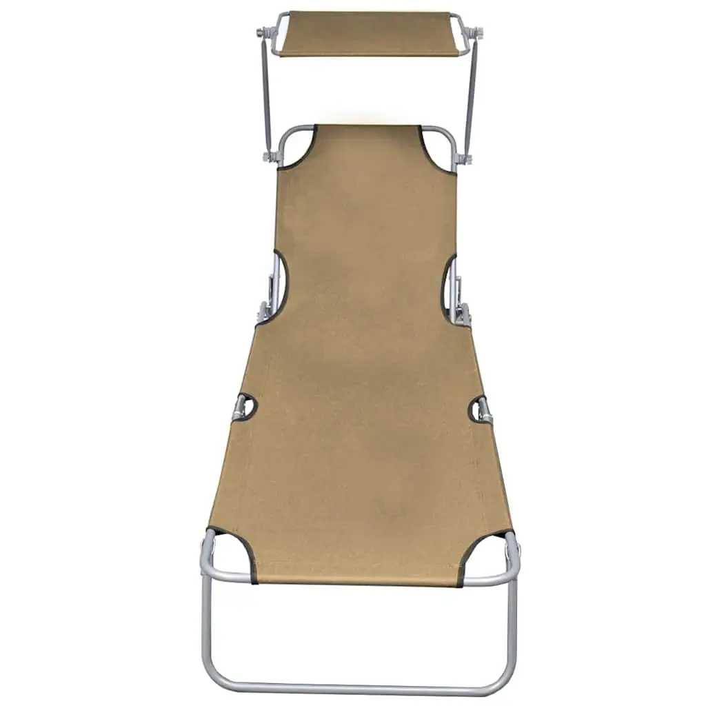 Sun Lounger with Canopy