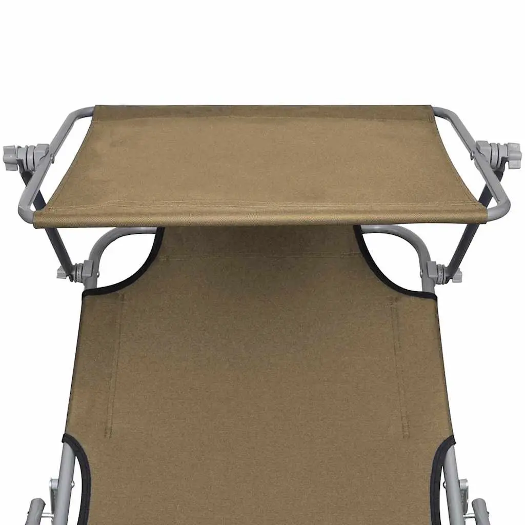 Sun Lounger with Canopy