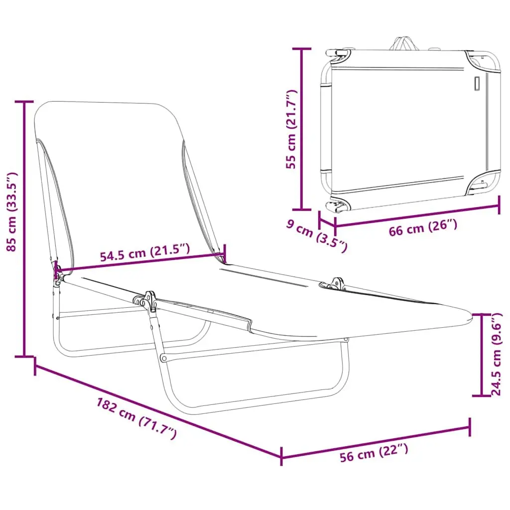 Sun Loungers for Outdoor Use