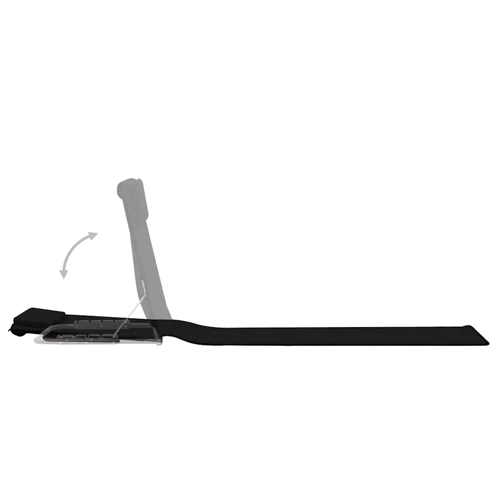 Folding Beach Mats 2 Piece Set Steel Frame Fabric Backrest Sun Lounger Chair
