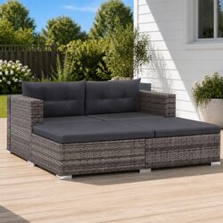 Stylish 3 Piece Garden Lounge Set for Relaxation