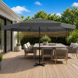 500cm Outdoor Parasol for Sun Protection and Comfort