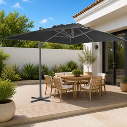 Your Perfect Outdoor Companion: Cantilever Parasol 400x300 cm