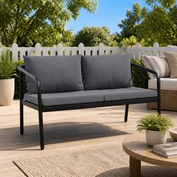 2 Seater Garden Bench: Lightweight and Weather-Resistant