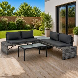 3-Piece Outdoor Lounge Set: Comfortable and Stylish