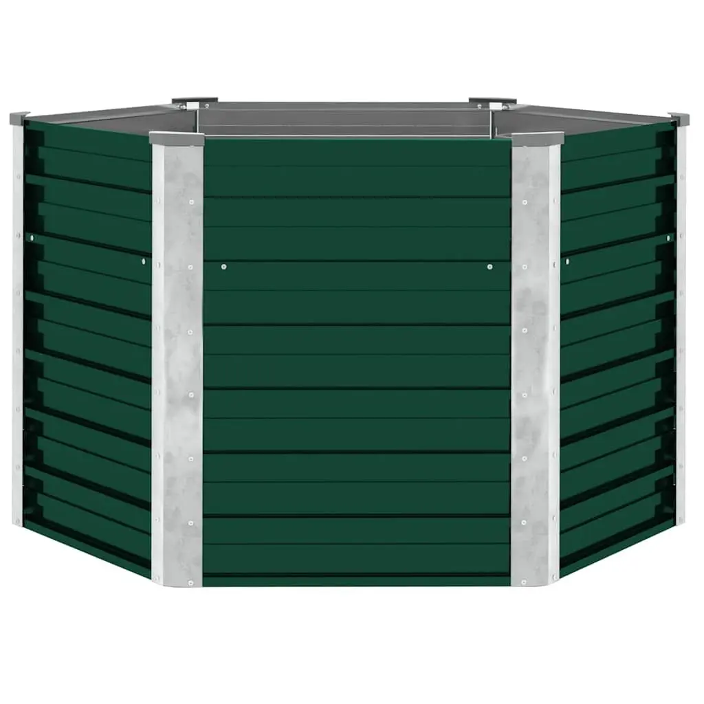 Garden Raised Bed Planter Box Metal Steel Outdoor Vegetables Flowers Herbs Patio