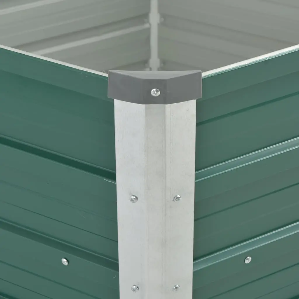 Garden Raised Bed Planter Box Metal Steel Outdoor Vegetables Flowers Herbs Patio