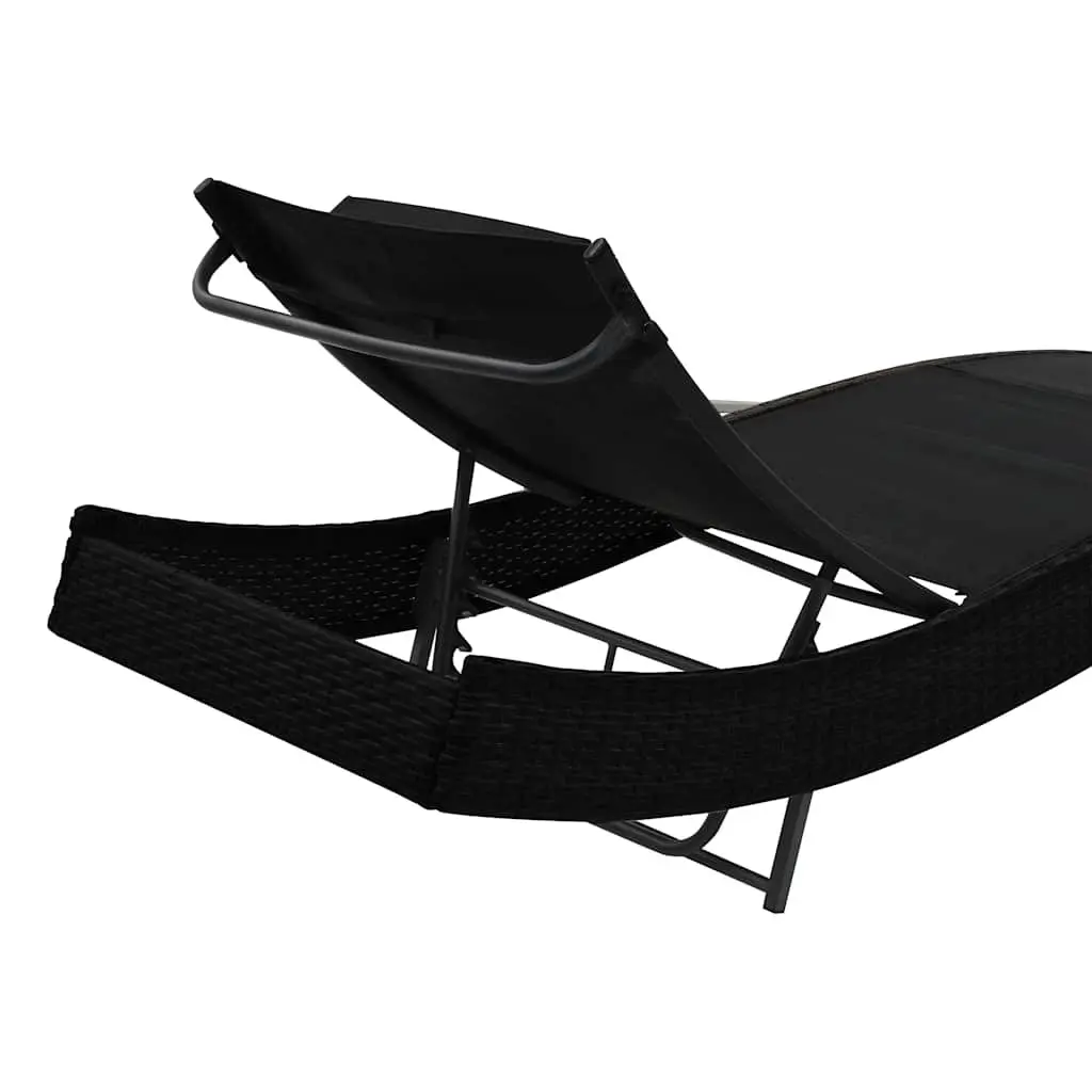 Sun Loungers Set for Outdoor Use