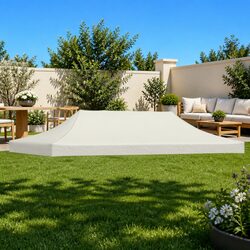 Cream Replacement Canopy for 3x6 m Tents - Quick Setup