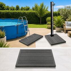 Compact WPC Floor Element for Versatile Use