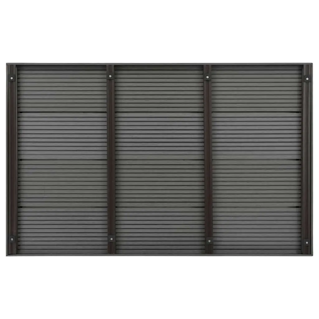 WPC Floor Element Grey Non-slip Outdoor Base for Solar Shower and Pool Ladder