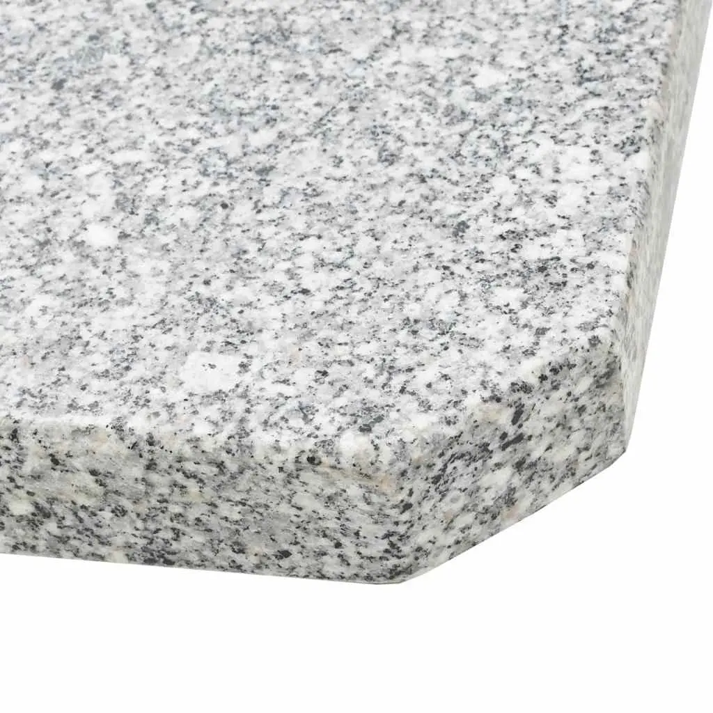 Umbrella Weight Plate Square Grey 25 kg Stable Base for Parasol