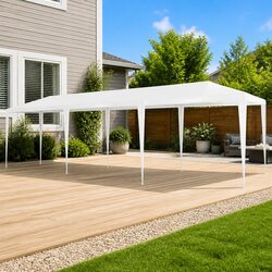 Compact 3x9 m Party Tent: Simple Setup