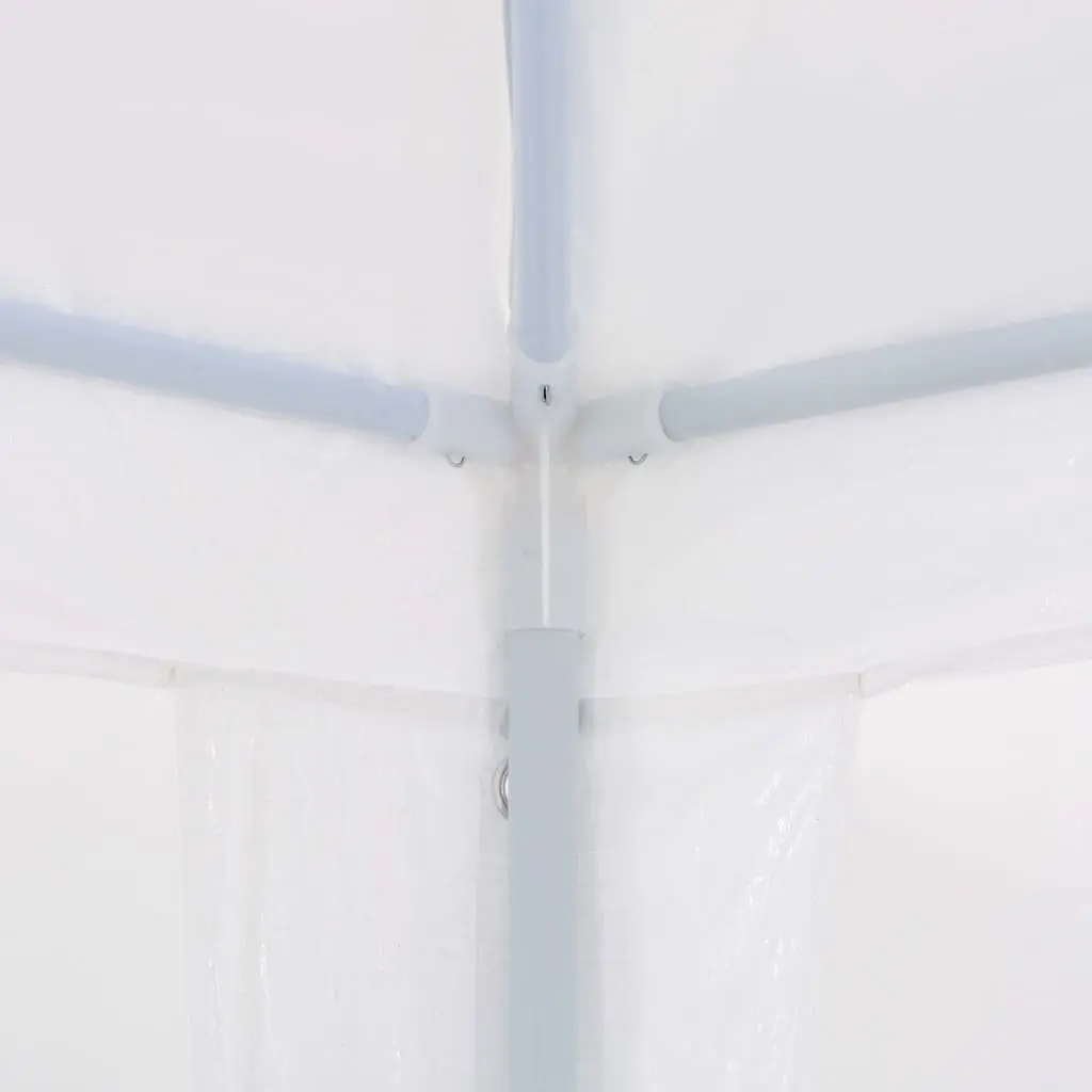 Party Tent White 3x9 m Outdoor Canopy Gazebo UV and Water Resistant Polyethylene Cover Rust Resistant Steel Frame