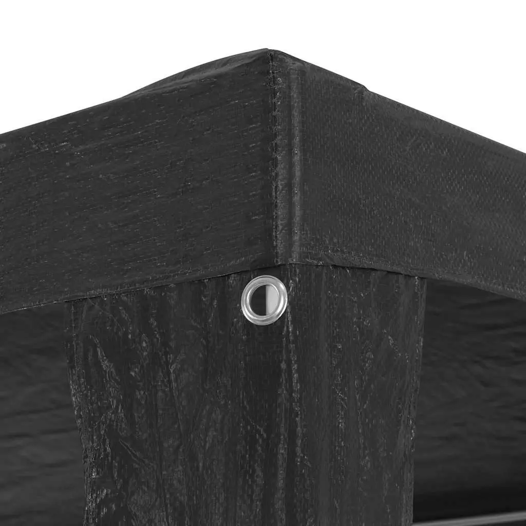 Party Tent Anthracite 3x4 m UV and Water Resistant Outdoor Canopy Gazebo Garden Shelter