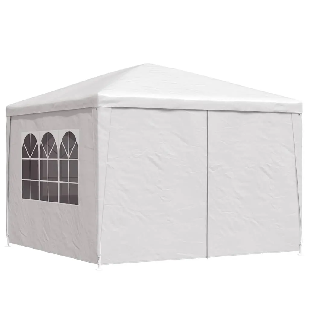 Party Tent White 3x3 m Outdoor Canopy Gazebo with UV and Water Resistant Fabric and Rust Resistant Steel Frame