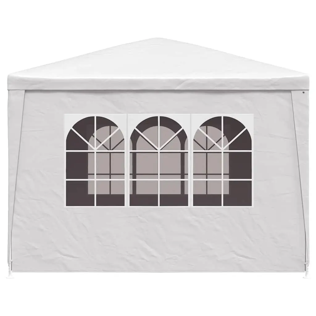 Party Tent White 3x3 m Outdoor Canopy Gazebo with UV and Water Resistant Fabric and Rust Resistant Steel Frame