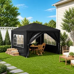 Concise 3x3m Party Tent: Simple Setup and Reliability