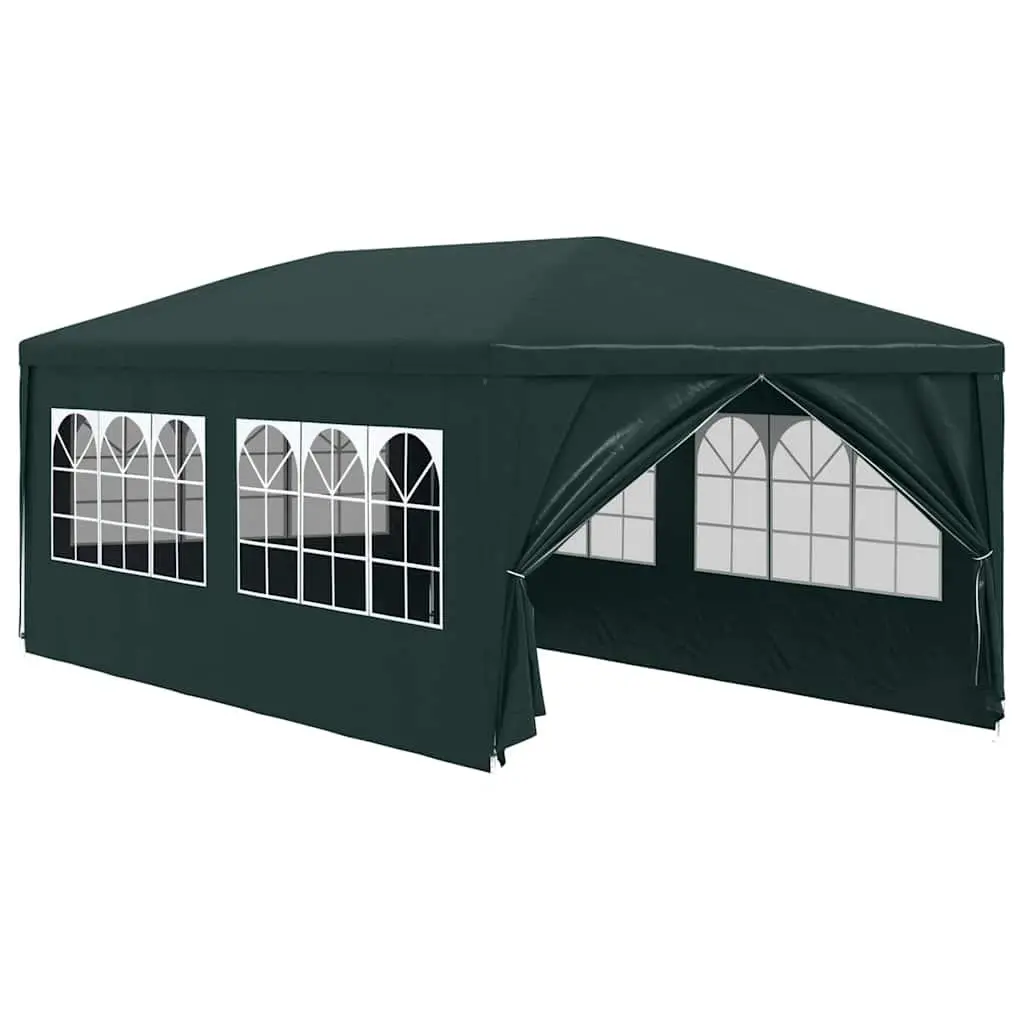 Party Tent Green 3x6m Outdoor Gazebo Marquee Garden Canopy Shelter with Side Panels